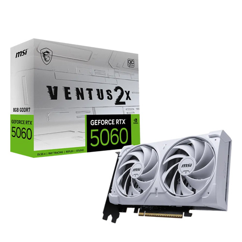 MSI RTX 5060 8GB VENTUS 2X OC WHITE