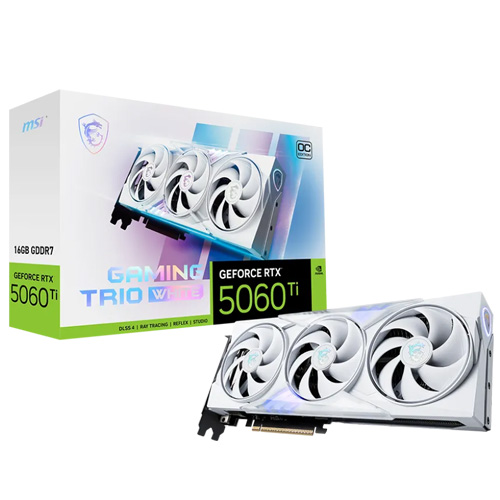 MSI RTX 5060Ti 16GB GAMING TRIO OC WHITE