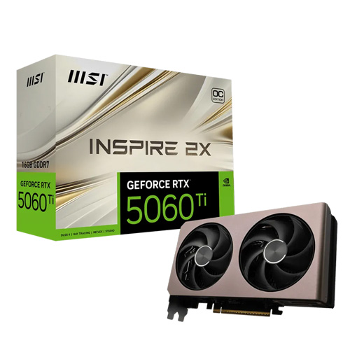MSI RTX 5060Ti 16GB Inspire 2X OC GDDR7