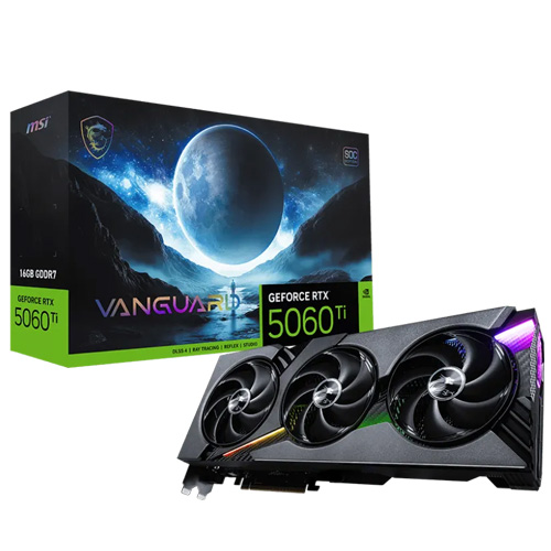 MSI RTX 5060Ti 16GB VANGUARD SOC