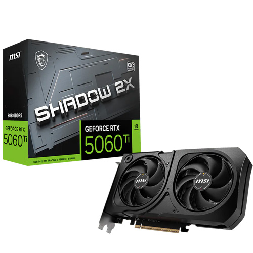 MSI RTX 5060Ti 8GB SHADOW 2X OC PLUS