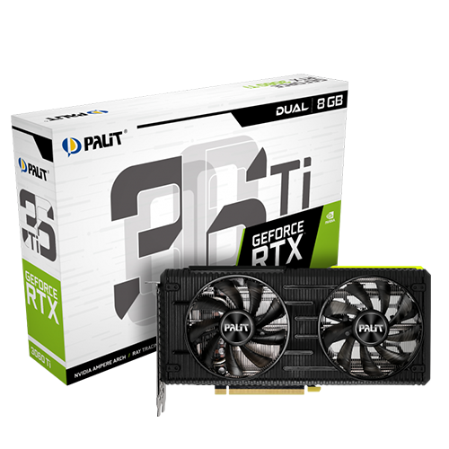 PALIT RTX 3060Ti DUAL RGB 8GB GDDR6