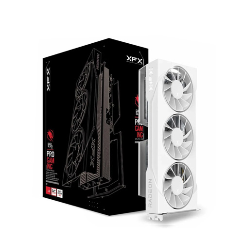 XFX Swift RX 9060XT 16GB OC White Gaming (Tri-Fan)