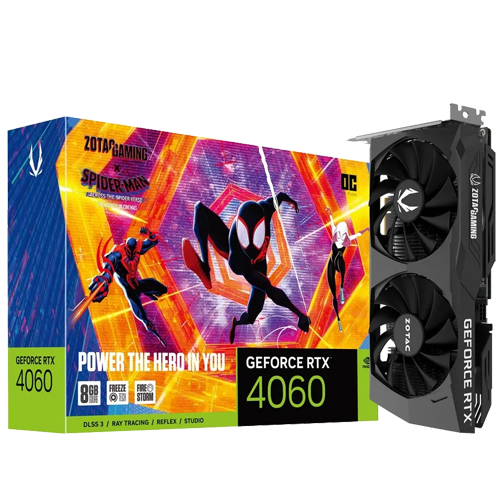 ZOTAC RTX 4060 8GB OC Spiderman Edition