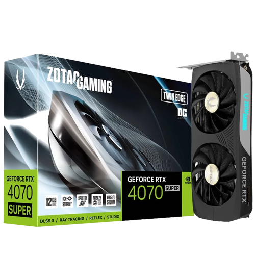 ZOTAC RTX 4070 SUPER Twin Edge OC 12GB GDDR6X