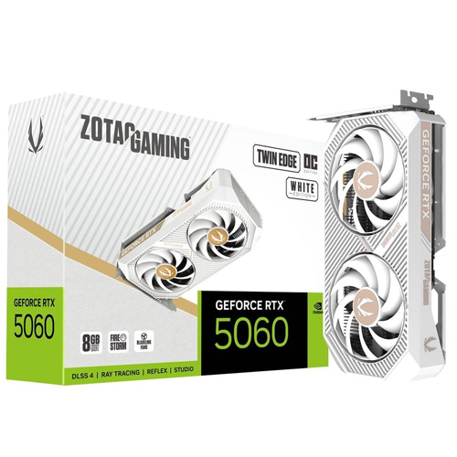 ZOTAC RTX 5060 8GB Twin Edge OC (White)