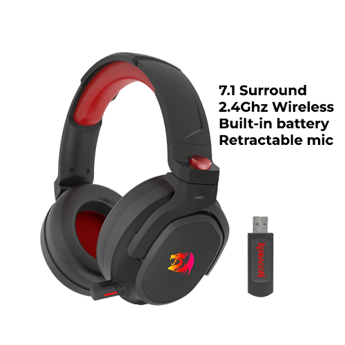 Redragon H838 V2 Nomen 7.1 Headset (2.4GHz Wireless)