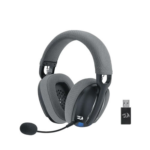 Redragon H878BG Skuld Pro Wireless Tri-Mode Headset (Black-Gray)
