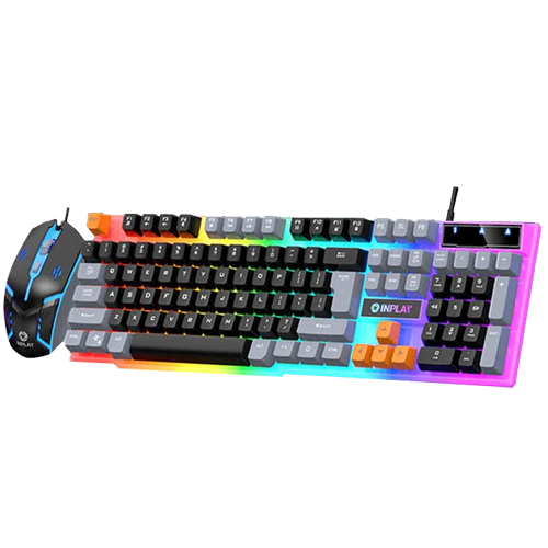 Inplay STX365 Mouse/Keyboard Combo (Black-Grey)