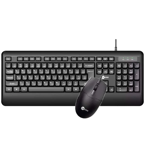 Lenovo LECOO CM104 Keyboard/Mouse Combo (Black)