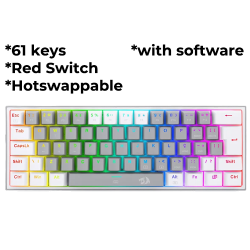 Redragon Fizz (Gray-White)