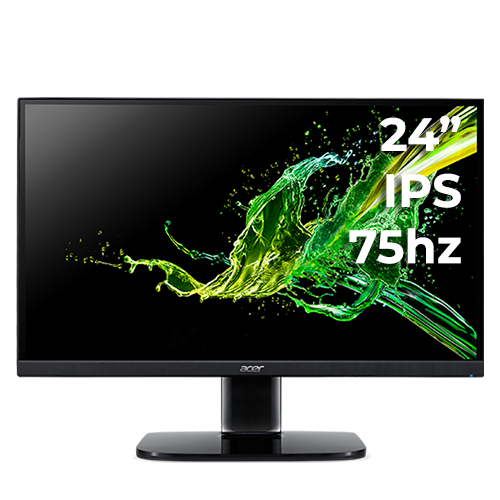 ACER KA242Y 24" IPS Frameless 75hz (VGA/HDMI)