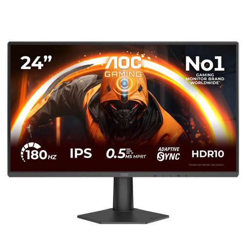 AOC 24G50F 24" IPS 180hz OC 0.5ms (DP/HDMI)