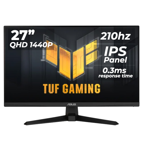 ASUS TUF VG27AQ5A 27" 210hz Fast IPS 1440P 0.3ms (DP/HDMI)