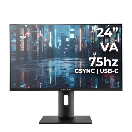 Galax Prisma PR-01 24" VA 75hz GSync (HDMI/DP/USB-C)