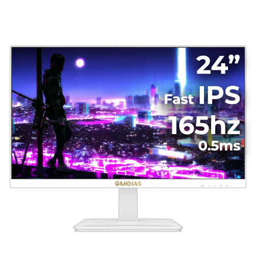 Gamdias Venus HD24IFW 24" 165hz IPS 0.5ms (DP/HDMI)