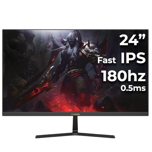 Gamdias Atlas HD24IF II 24" 180hz IPS 0.5ms (DP/HDMI)