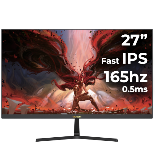 Gamdias Atlas HD271F 27" 165hz IPS 0.5ms (DP/HDMI)
