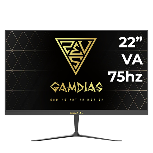 Gamdias Atlas VH22F 22" VA 75hz (VGA/HDMI)