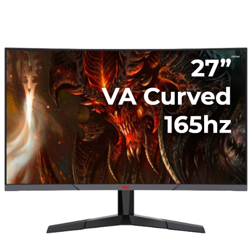 HKC M27G3F 27" 165Hz VA Curved 1ms (DP/HDMI)