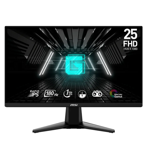 MSI G255F 24.5" 180hz Rapid IPS 1ms (DP/HDMI)