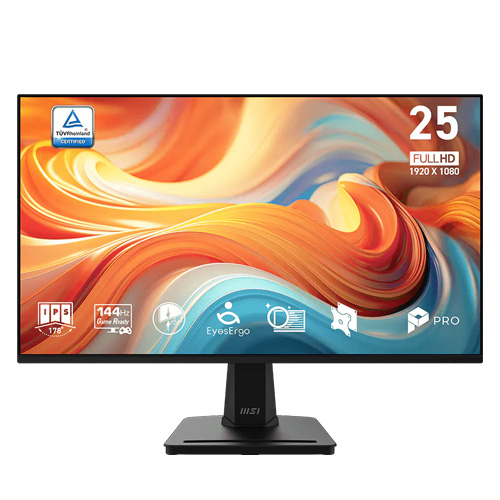 MSI PRO MP251 E14L 24.5" IPS 144hz 1ms (HDMI/VGA)