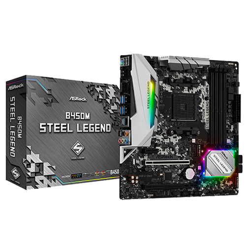 ASRock B450M Steel Legend