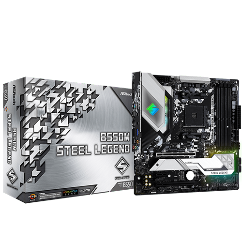 ASRock B550M Steel Legend