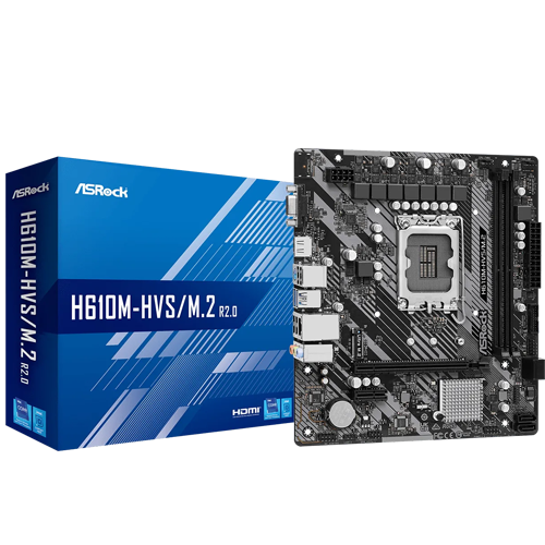 ASRock H610M HVS/M2 R2.0 (VGA/HDMI)