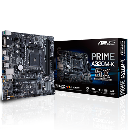 ASUS PRIME A320M-K (VGA/HDMI)