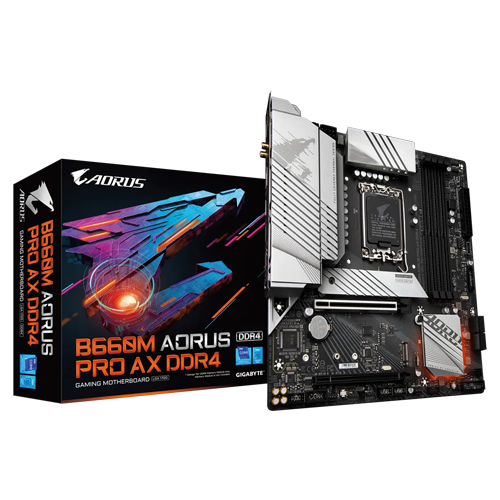 Gigabyte B660M AORUS PRO AX DDR4 (WiFi/BT)