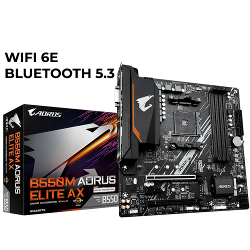 Gigabyte B550M AORUS ELITE AX (WiFi/BT)