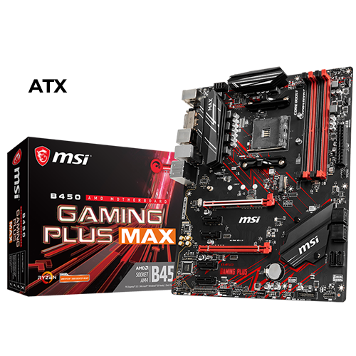 MSI B450 GAMING PLUS MAX (HDMI/DVI)