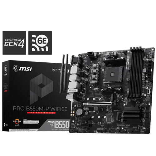 MSI B550M-P WIFI6E