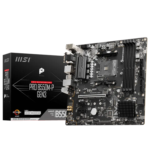 MSI B550M-P Gen3 (VGA/HDMI/DVI)