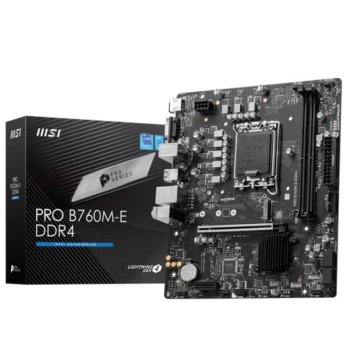 MSI PRO B760M-E DDR4 (VGA/HDMI)