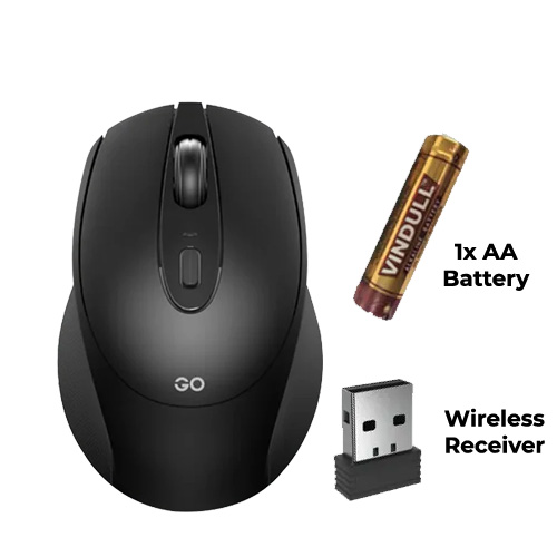 Fantech W191 GO 2.4Ghz Wireless Office Mouse (Black)