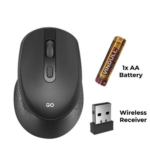 Fantech W606 GO 2.4Ghz Wireless Office Mouse (Black)