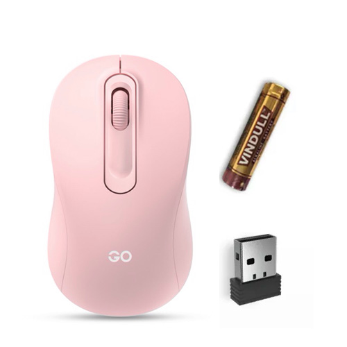 Fantech W608 GO 2.4Ghz Wireless Office Mouse (Pink)