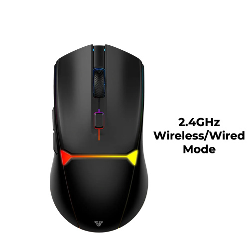 Fantech WG7 V2 Crypto II (Black) Dual-Mode Wireless Gaming Mouse
