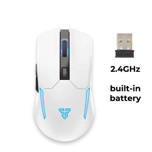 Fantech WGC2+ Venom II 2.4GHz Wireless (White)