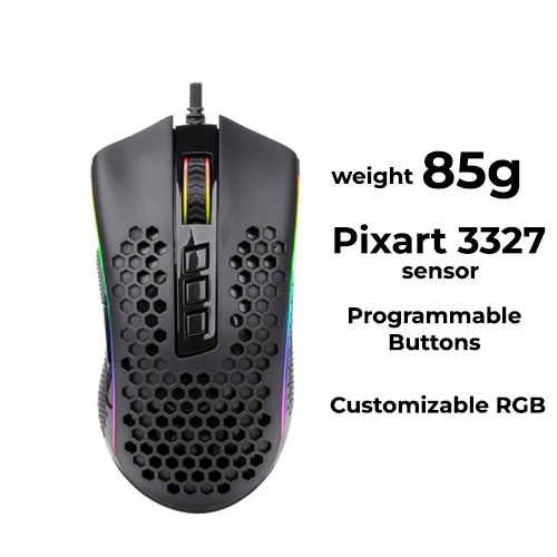 Redragon M808 Storm (Black)