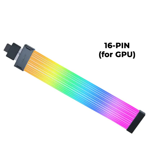 Lian Li Strimer Wireless 12V-2X6 (16-Pin) (Light Guide #12) (No Controller)