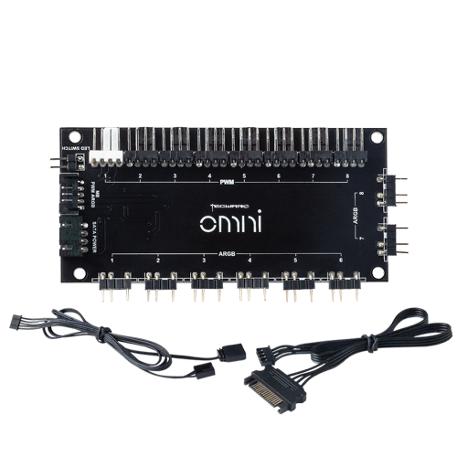 Tecware OMNI 8-Port ARGB/PWM Fan Hub