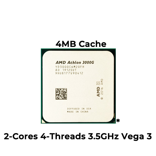 Athlon 3000G (Tray) (No Cooler)