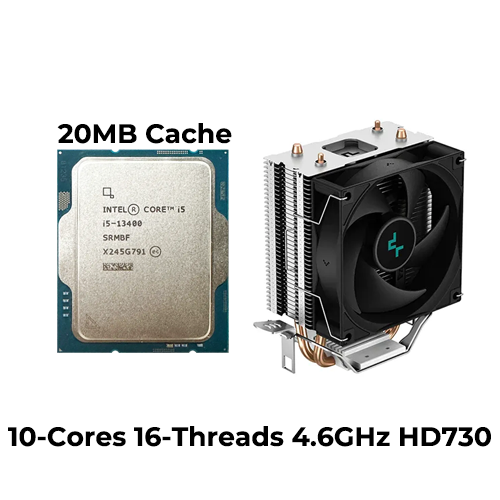 Intel Core I5 13400 (Tray) with DeepCool AG200 Cooler