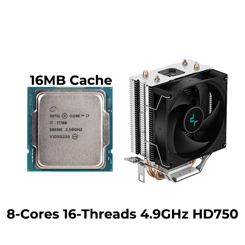 Intel Core i7 11700 (Tray) with DeepCool AG200 Cooler