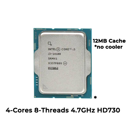 Intel Core i3 14100 (Tray) (No Cooler)