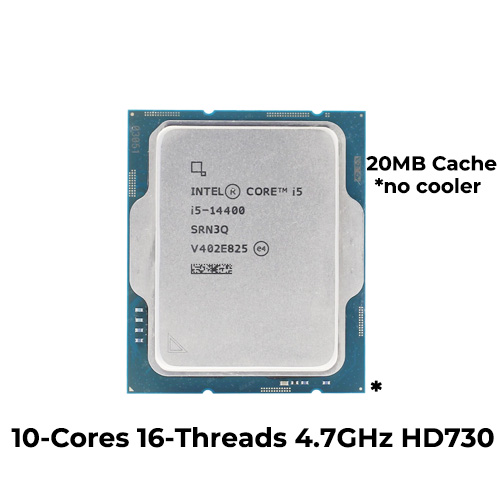 Intel Core I5 14400 (Tray) No Cooler