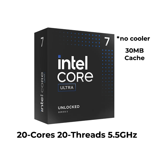 Intel Core Ultra 7 265K (Boxed) (No Cooler)